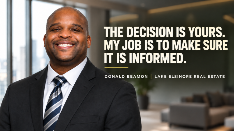 Donald Beamon, Lake Elsinore real estate agent